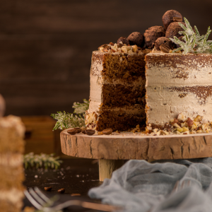 KURS CUKIERNICZY: JESIENNY TORT W STYLU NAKED CAKE