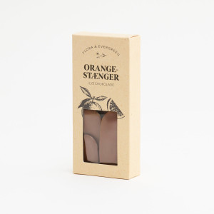 Interflora Orangestænger i lys chokolade