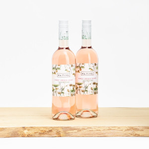 Interflora 2 fl. Na.Ti.Vo Pinot Grigio Rosé Organic, Sicilien, Italy