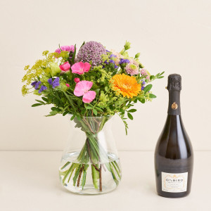 Interflora Den sommerlige med OddBird Spumante, alkoholfri