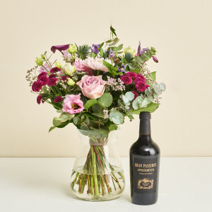 Interflora Floristens eksklusive buket med Gran Passione, Appassimento økologisk