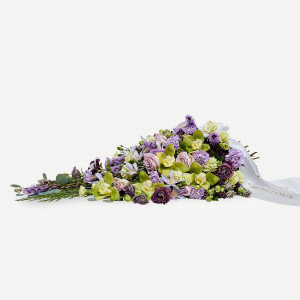 Interflora Bårebuket med bånd - Et eksklusivt farvel