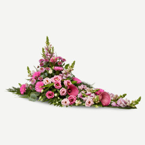 Interflora Båredekoration i klassisk stil - pink