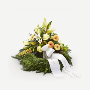 Interflora Dekorativ krans med bånd