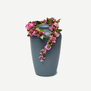 Interflora Urnepynt i klassisk stil - pink