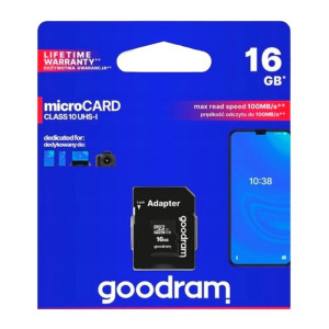 Karta pamięci Goodram SD 16GB do fotopułapek