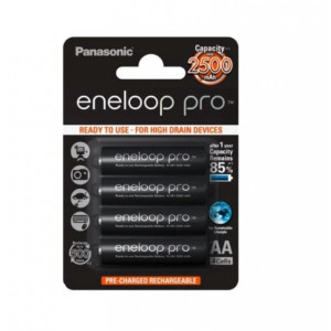 4x Akumulator Panasonic Eneloop PRO  2550 mAh