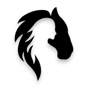 Dekor stalowy, Koń, metalowe dekoracje ścienne