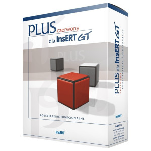 InsERT PLUS czerwony dla InsERT GT