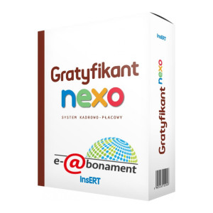 InsERT Gratyfikant Nexo | Abonament na liczbę pracowników - 1000 stanowisk
