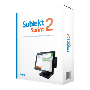 InsERT Subiekt Sprint 2 - Szybka sprzedaż detaliczna 1 stanowisko