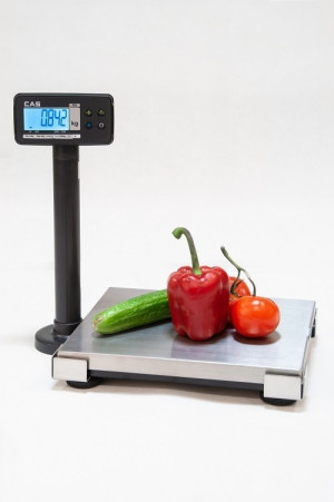 CAS PD PLUS Waga do boksów kasowych - 6/15kg - 2/5g - Brak kosza