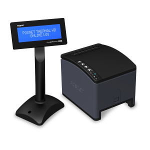 Drukarka fiskalna Posnet Thermal XL2 Online - Wolnostojący 3" - ETHERNET USB