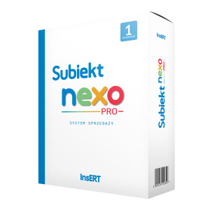 Subiekt Nexo Pro - wersja 1 stanowiskowa
