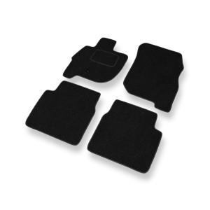 Tappetini in feltro compatibili con Mitsubishi Galant IX Berlina (2006-2012) - tappeti auto nero