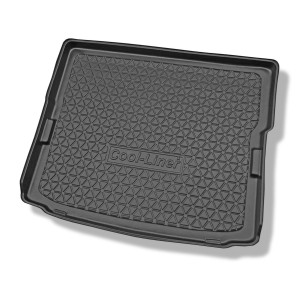 Vasca baule compatibile con Opel Zafira B Monovolume (05.2005-2014) - 7 posti; sedili 3a fila abbassati - tappetino per bagagliaio - tappeto bagaglia
