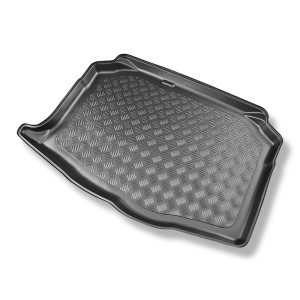 Vasca baule compatibile con Seat Ibiza V Hatchback (06.2017-....) - tappetino per bagagliaio - tappeto bagagliaio per auto - portabagagli inferiore;