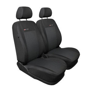 Coprisedili su misura compatibili con Renault Express II Van (2021-....) 2 coprisedili monopezzo) - fodere sedili - set coprisedili auto - E3