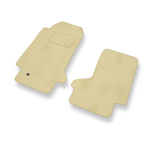 Premium tappetini auto in velluto compatibili con Opel GT II Roadster (2006-2010) - tappeti auto beige