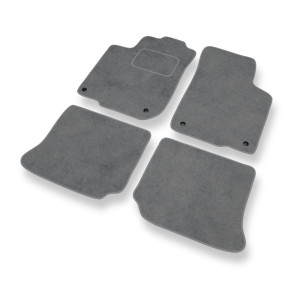 Premium tappetini auto in velluto compatibili con Skoda Octavia I Station Wagon, Liftback (1996-2010) - tappeti auto grigio