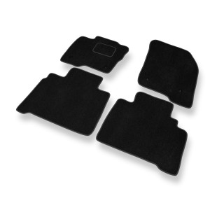 Premium tappetini auto in velluto compatibili con Ford S-Max II Monovolume (2015-2023) - tappeti auto nero