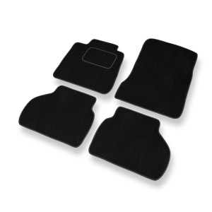 Premium tappetini auto in velluto compatibili con Renault Vel Satis Hatchback (2001-2009) - tappeti auto nero