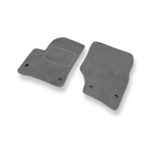 Premium tappetini auto in velluto compatibili con Volkswagen Touareg I SUV (2002-2010) - tappeti auto grigio