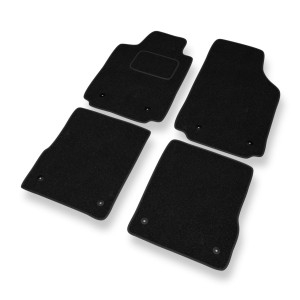 Tappetini in feltro compatibili con Audi A2 I 8Z Hatchback (1999-2005) - tappeti auto nero