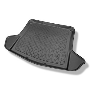 Vasca baule compatibile con Seat Ibiza 6J Sportstourer (02.2010-07.2016) - tappetino per bagagliaio - tappeto bagagliaio per auto
