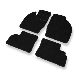 Tappetini in feltro compatibili con Opel Agila A Hatchback (2000-2007) - tappeti auto nero