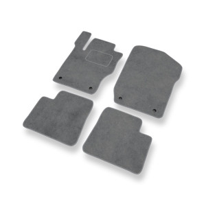 Premium tappetini auto in velluto compatibili con Mercedes-Benz Classe M W164 SUV (2005-2011) - tappeti auto grigio