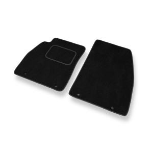 Premium tappetini auto in velluto compatibili con Saab 9-5 II Berlina, SportCombi (2010-2012) - tappeti auto nero