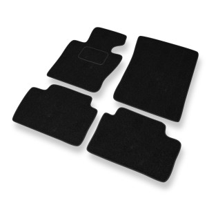 Tappetini in feltro compatibili con BMW X3 I E83 SAV (2000-2010) - tappeti auto nero