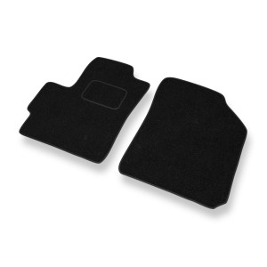 Tappetini in feltro compatibili con Chevrolet Spark I M200/M250 Hatchback (2005-2009) - tappeti auto nero