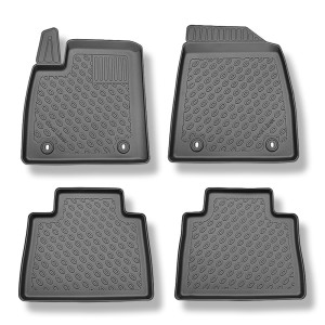 Tappetini Auto in TPE compatibili con MG HS SUV (03.2023-....) - tappeti auto neri