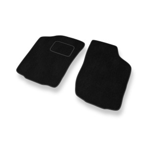 Premium tappetini auto in velluto compatibili con Nissan Micra II Hatchback (1992-2003) - tappeti auto nero