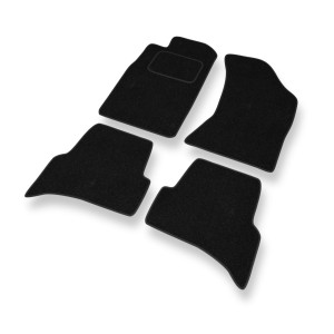 Tappetini in feltro compatibili con Toyota 4Runner IV SUV (2003-2023) - tappeti auto nero