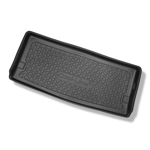 Vasca baule compatibile con Volkswagen Multivan T5 L1 Van (2003-05.2015) - interasse corta; dietro la 3a fila di sedili - tappetino per bagagliaio -