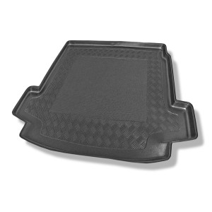 Vasca baule compatibile con Renault Megane II Sporter (08.2003-05.2009) - con vano sinistro e destro - tappetino per bagagliaio - tappeto bagagliaio