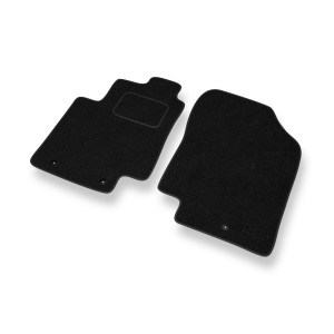 Tappetini in feltro compatibili con Kia Rio III Hatchback, Berlina (2011-2016) - tappeti auto nero
