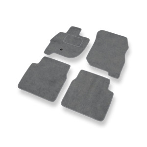 Premium tappetini auto in velluto compatibili con Mitsubishi Galant IX Berlina (2006-2012) - tappeti auto grigio