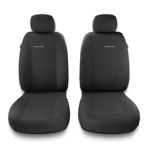 Coprisedili anteriori compatibili con Seat Ibiza II, III, IV, V (1993-....) – fodere sedili universali - set coprisedili auto – 2UNE-4