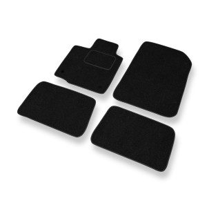 Tappetini in feltro compatibili con Renault Twingo II Hatchback (2007-2014) - tappeti auto nero