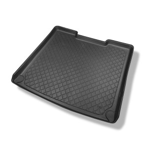 Vasca baule compatibile con Volkswagen Caravelle T6, T6.1 Van (06.2015-2024) - interasse lunga; dietro la 3a fila di sedili - tappetino per bagagliai