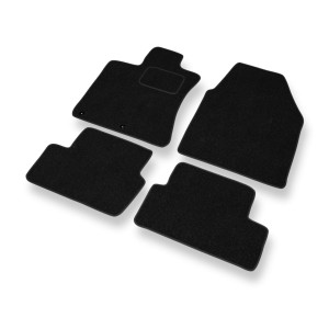 Tappetini in feltro compatibili con Nissan Qashqai I Crossover (2007-2013) - tappeti auto nero