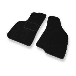 Tappetini in feltro compatibili con Daewoo Lanos Hatchback, Berlina (1997-2008) - tappeti auto nero