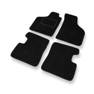 Premium tappetini auto in velluto compatibili con Renault Twingo I Hatchback (1992-2007) - tappeti auto nero