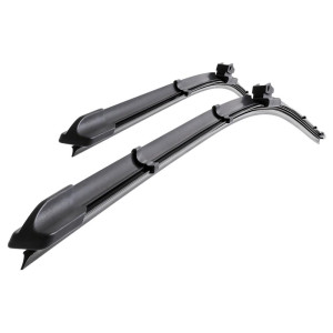Spazzole tergicristallo anteriori compatibili con Seat Ateca SUV (04.2016-....) - tergicristalli auto - lame tergilunotto - piatte