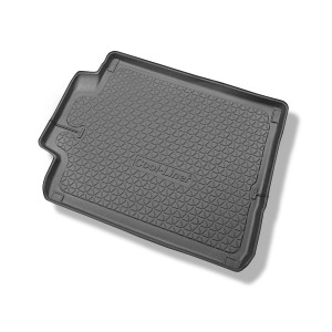 Vasca baule compatibile con Land Rover Discovery V SUV (03.2017-....) - tappetino per bagagliaio - tappeto bagagliaio per auto - 5/7 posti; sedili 3a