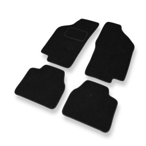 Tappetini in feltro compatibili con Lancia Delta II Hatchback (1993-1999) - tappeti auto nero
